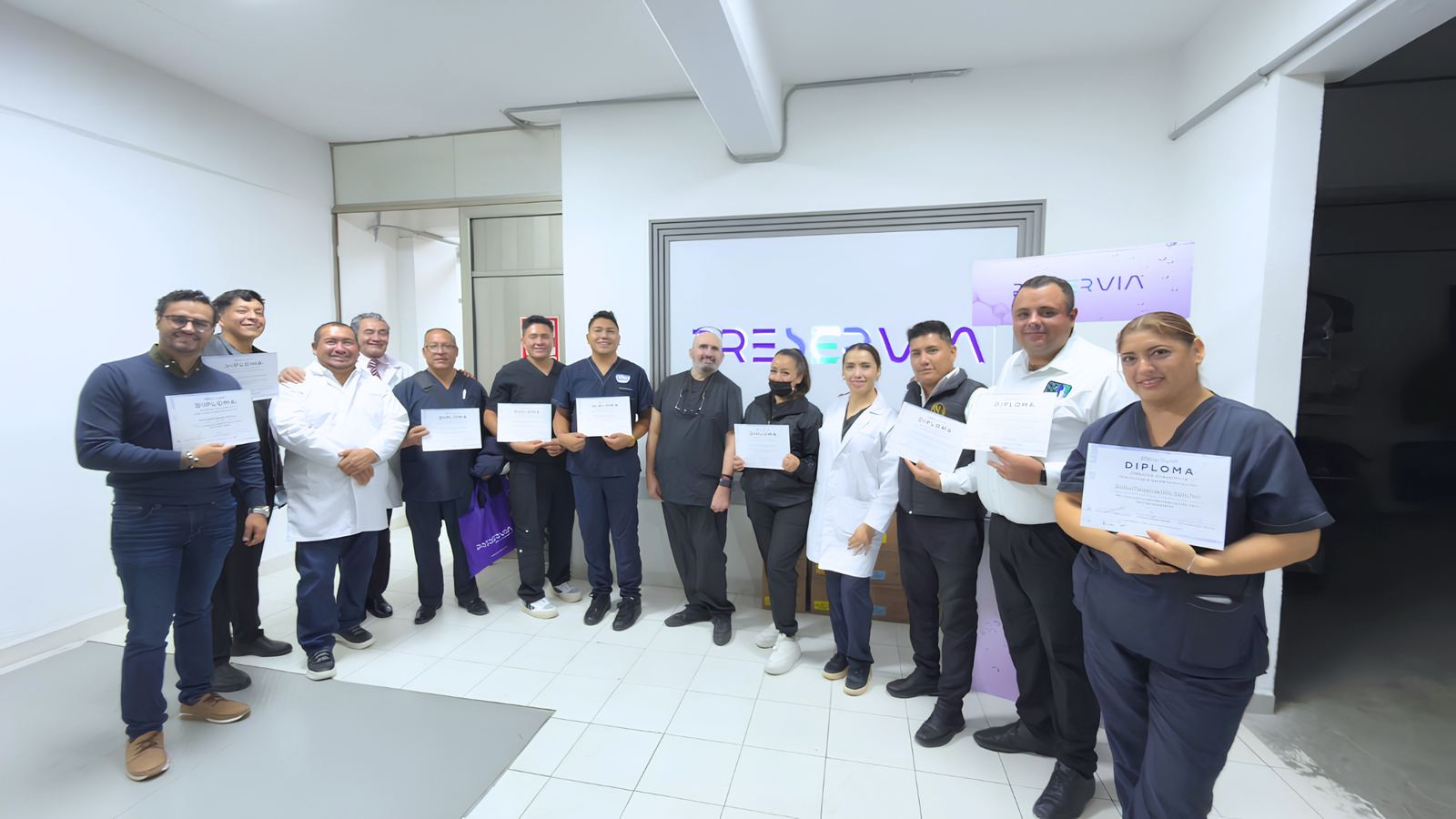 Equipo EPM en capacitación PRESERVIA